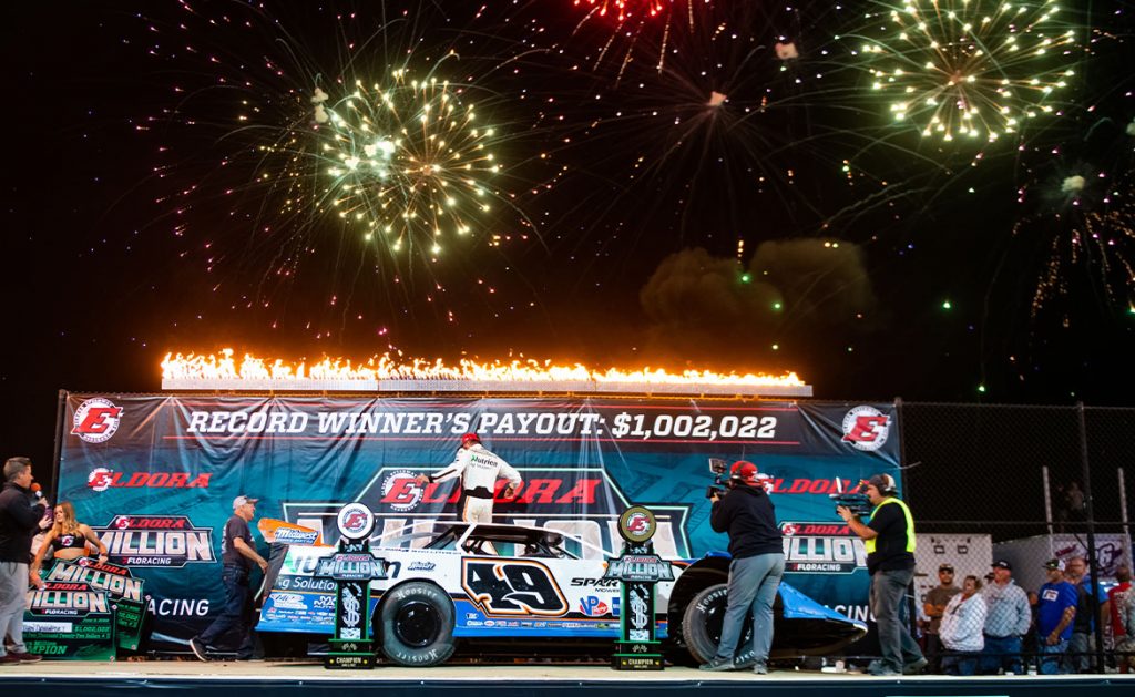 Davenport Holds Off Madden for Eldora Million Triumph