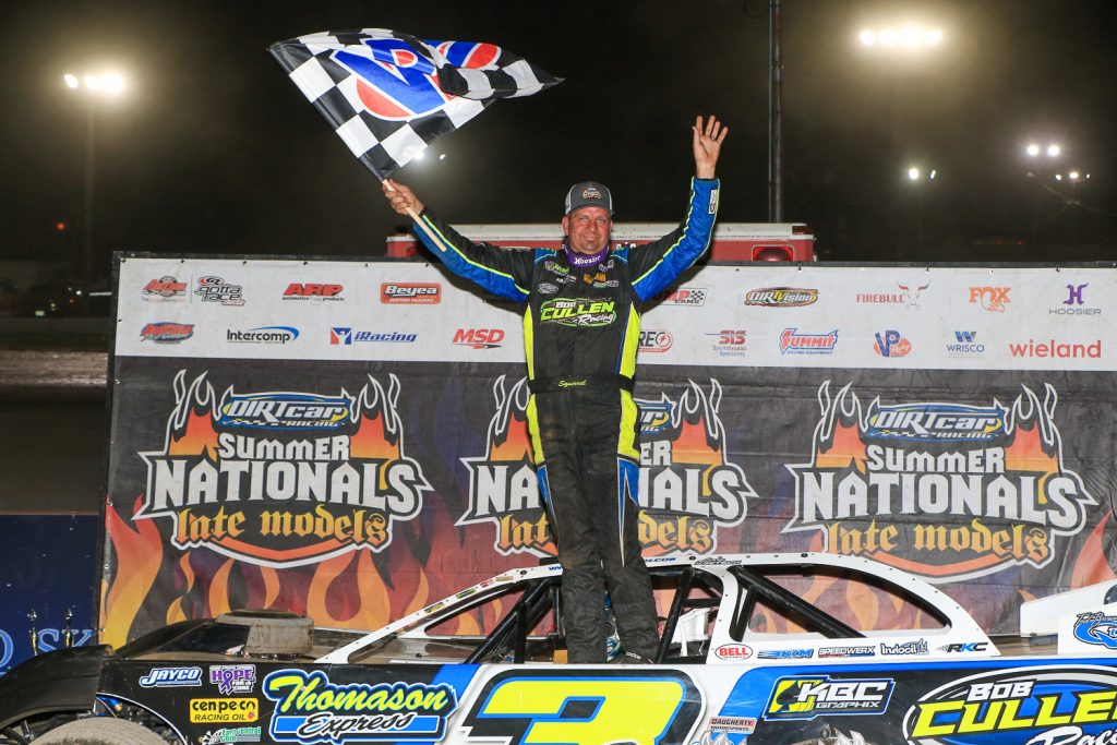 Shirley Wins at Springfield with Deflating Right-Rear Tire