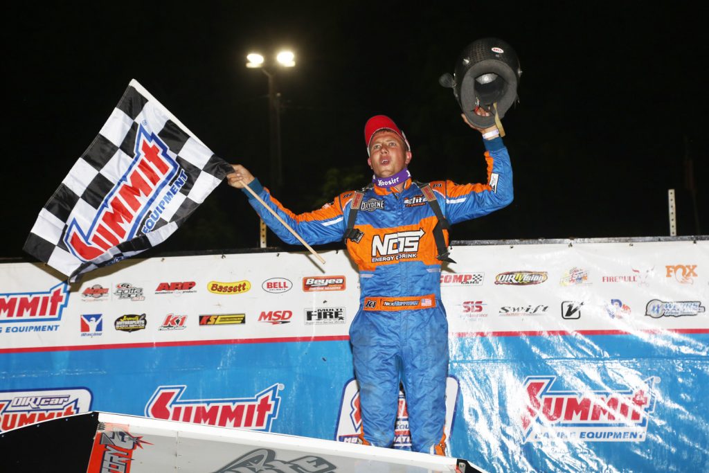 Hoffman Wins at Highland with Broken Suspension