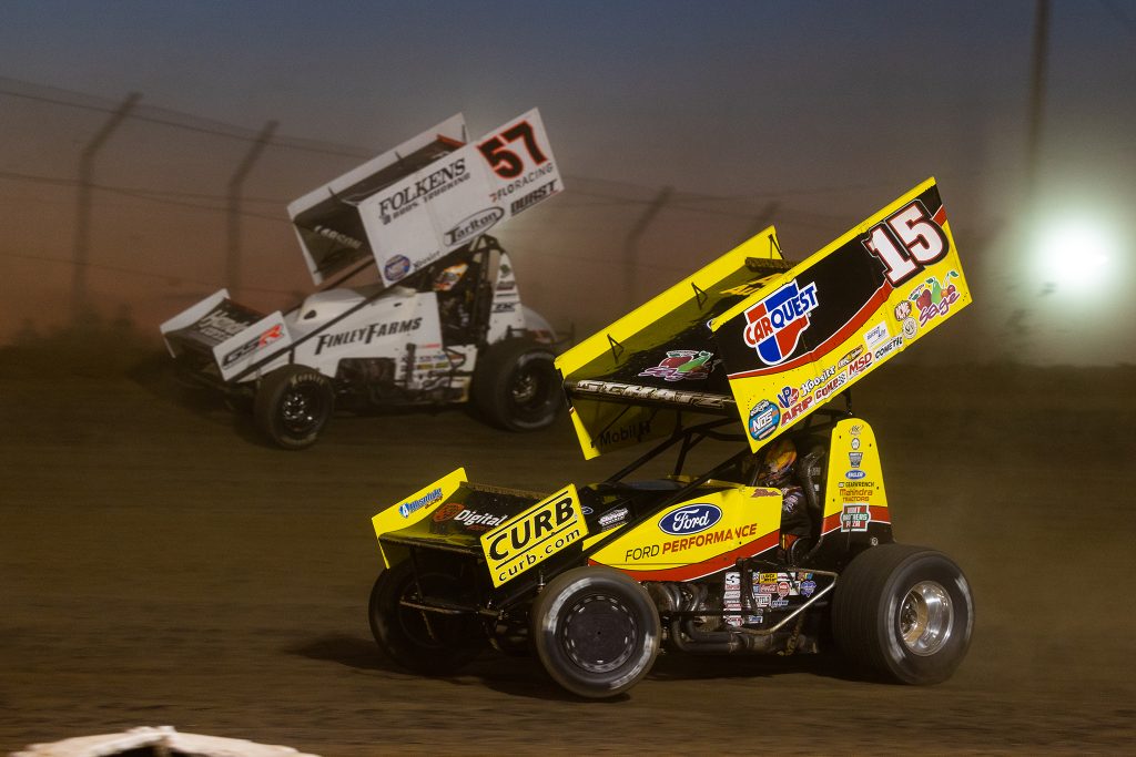 ATTICA ACE: Kyle Larson Holds Off Donny Schatz for Second Brad Doty Classic Title