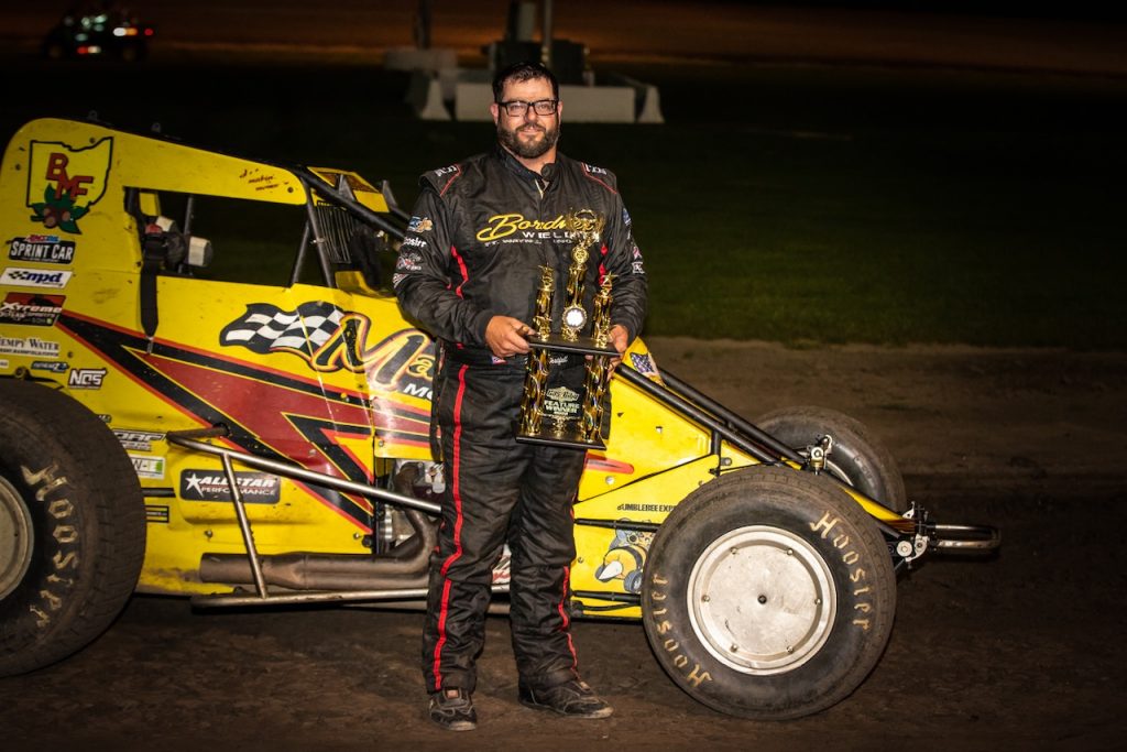 Westfall Wins a Barnburner of a Sprint Feature;