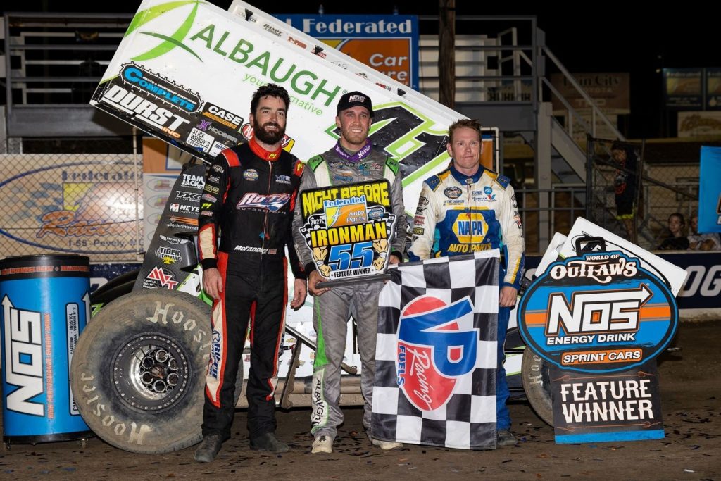 HAIL MARY: Carson Macedo Makes Miraculous Last-Lap Pass on Brad Sweet for I-55 Win