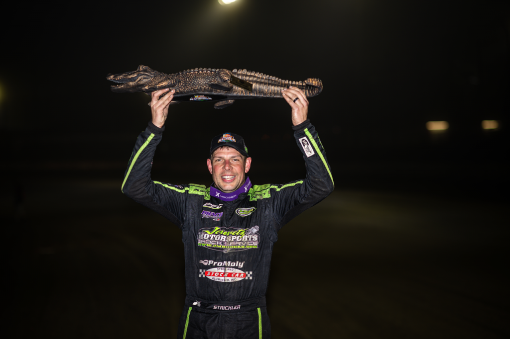 Strickler Wins UMP Modified Gator Championship Feature
