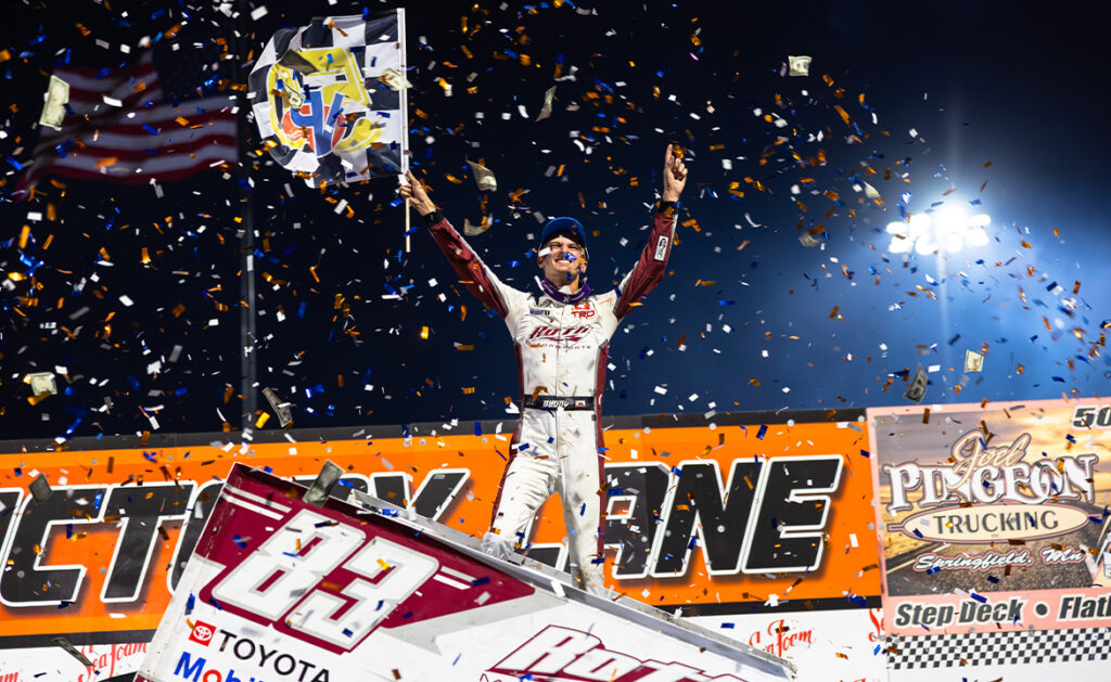 FULL CIRCLE: Buddy Kofoid Claims $250,000 Huset’s High Bank Nationals Title The Californian cashes in for a third straight six-figure check from Huset’s
