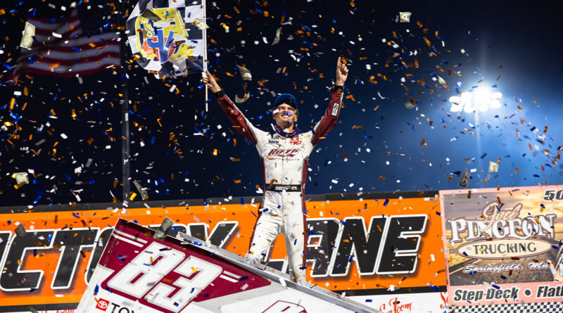FULL CIRCLE: Buddy Kofoid Claims $250,000 Huset’s High Bank Nationals Title The Californian cashes in for a third straight six-figure check from Huset’s
