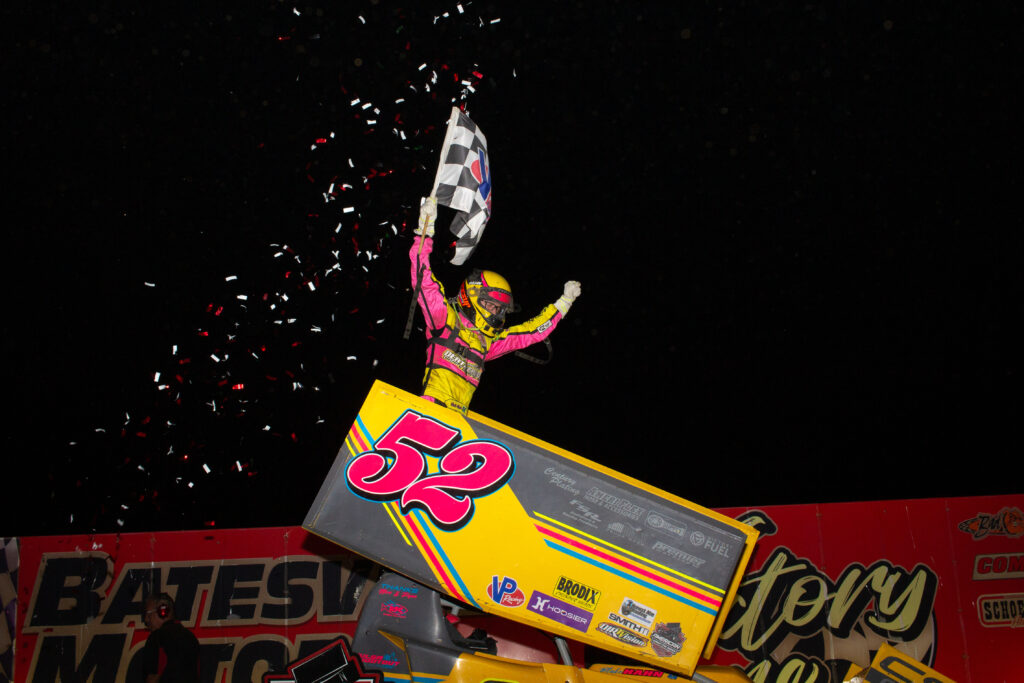 Blake Hahn Wins Batesville for First American Sprint Car Series Victory of 2025