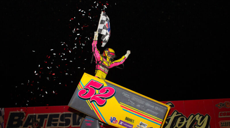 Blake Hahn Wins Batesville for First American Sprint Car Series Victory of 2025