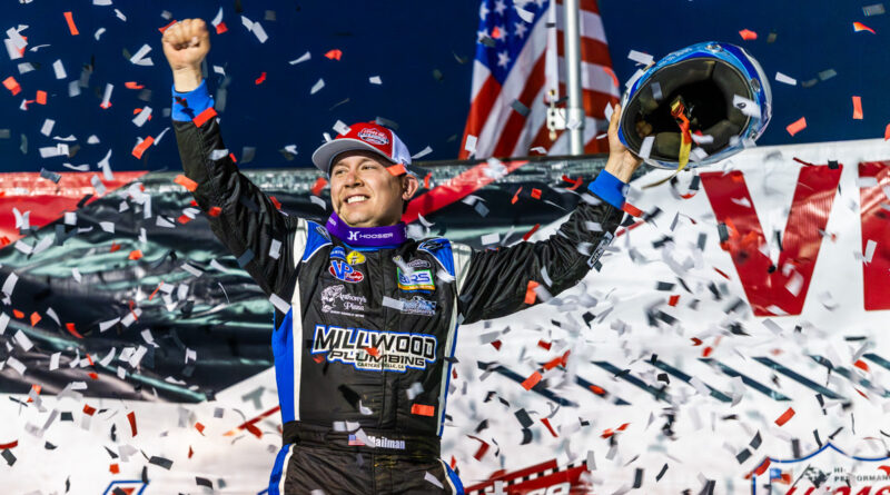 Devin Moran at Brownstown Speedway Lucas Oil Late Model Dirt Series